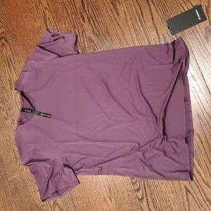 Lululemon Fast and Free Short Sleeve Shirt, Size L, Purple